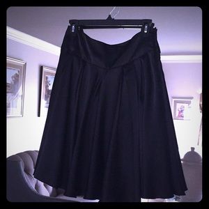 Cache flowy black skirt